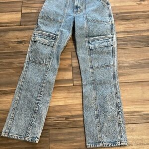 Abercrombie & Fitch Blue Relaxed Jeans